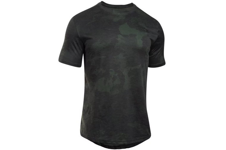 Under Armour Sportstyle Core Tee 1303705-357, Męskie, Zielone, t-shirty, bawełna, rozmiar: XS