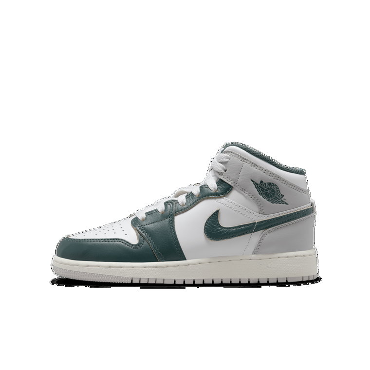 Buty dla dużych dzieci Air Jordan 1 Mid SE - Biel