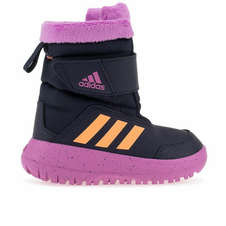 Buty adidas Winterplay Boots GZ6799 - granatowo-różowe