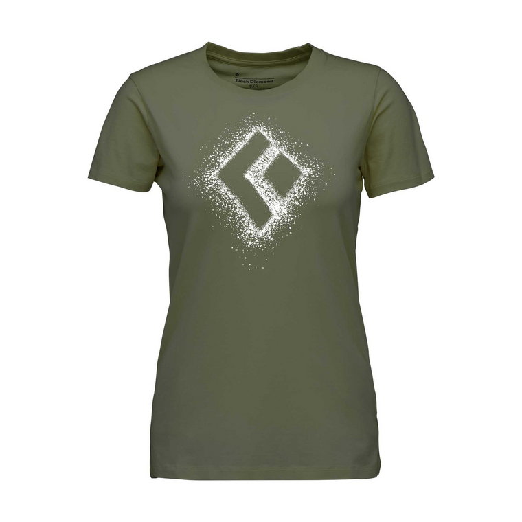 Damski T-shirt Black Diamond Chalked Up 2.0 Tee tundra - XS