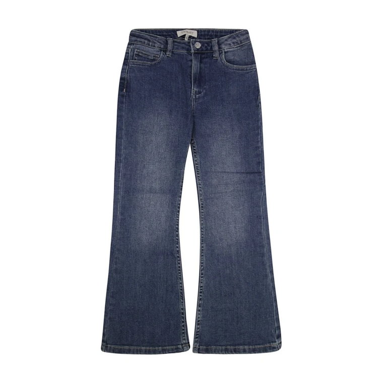 Niebieskie Jeansowe Komplet Twinset