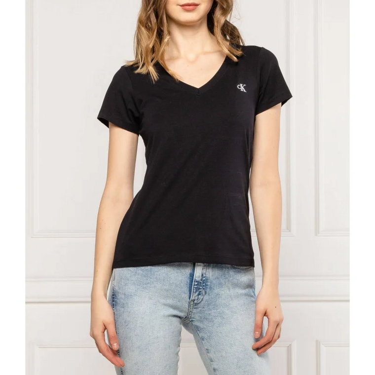 CALVIN KLEIN JEANS T-shirt EMBROIDERY | Regular Fit