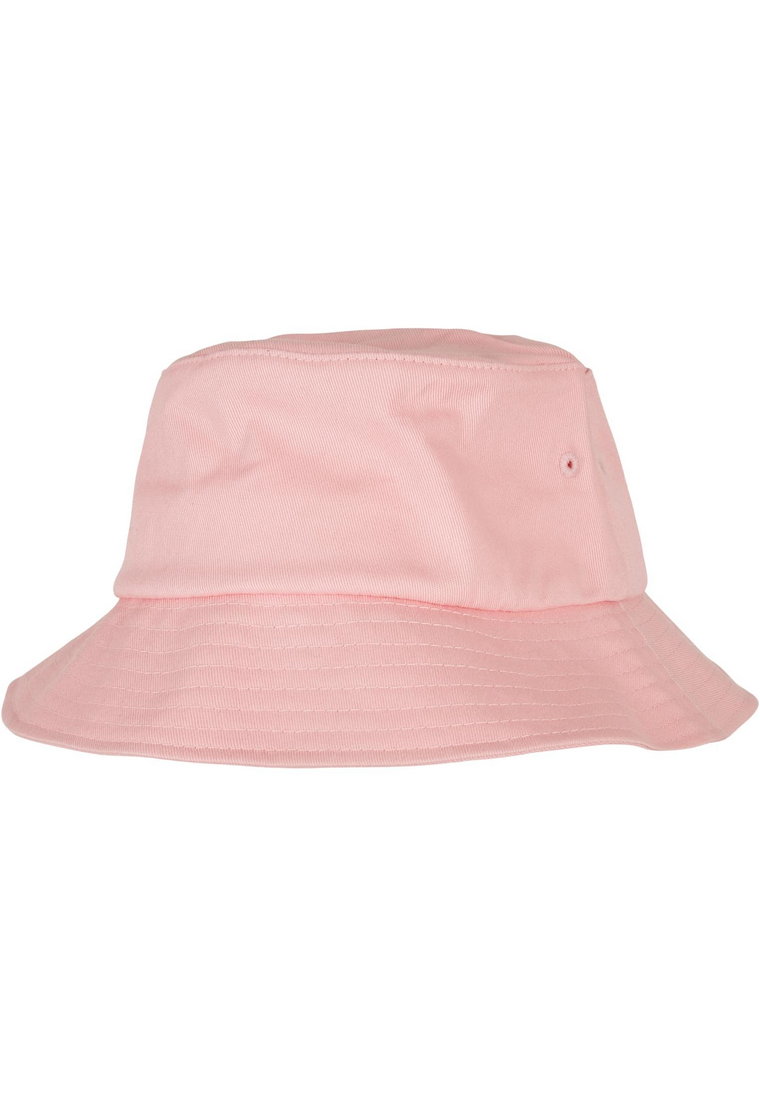 Czapka Z Daszkiem  Bucket Hat Różowa Flexfit 5003 Cotton