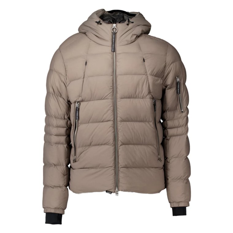 Płaszcz Parka w Kolorze Taupe Qm487 Krakatau