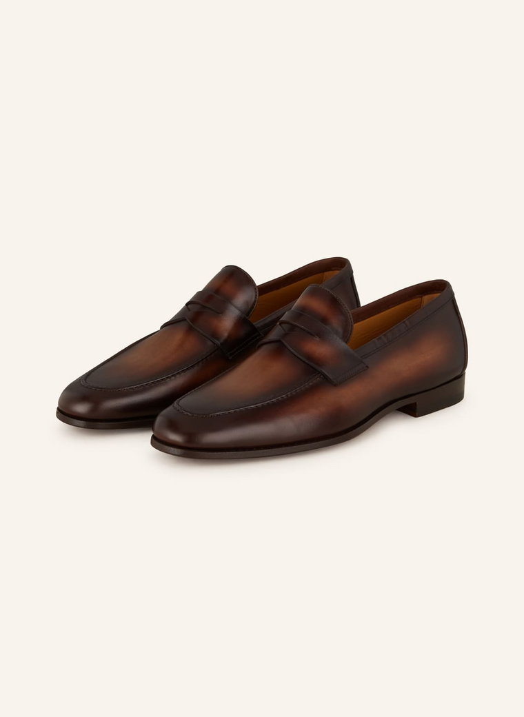 Magnanni Penny Loafers Bowen braun