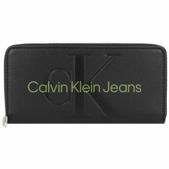 Calvin Klein Jeans Sculpted Portfel 18.5 cm black-dark juniper