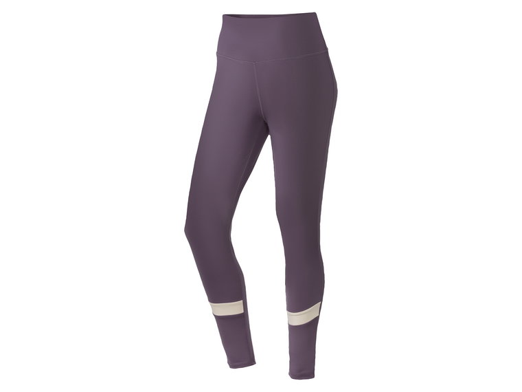 CRIVIT Legginsy funkcyjne damskie (XS (32/34), Fioletowy)