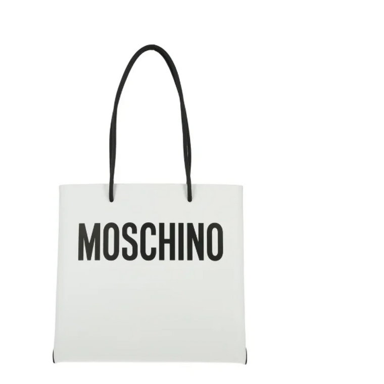 Leather totes Moschino