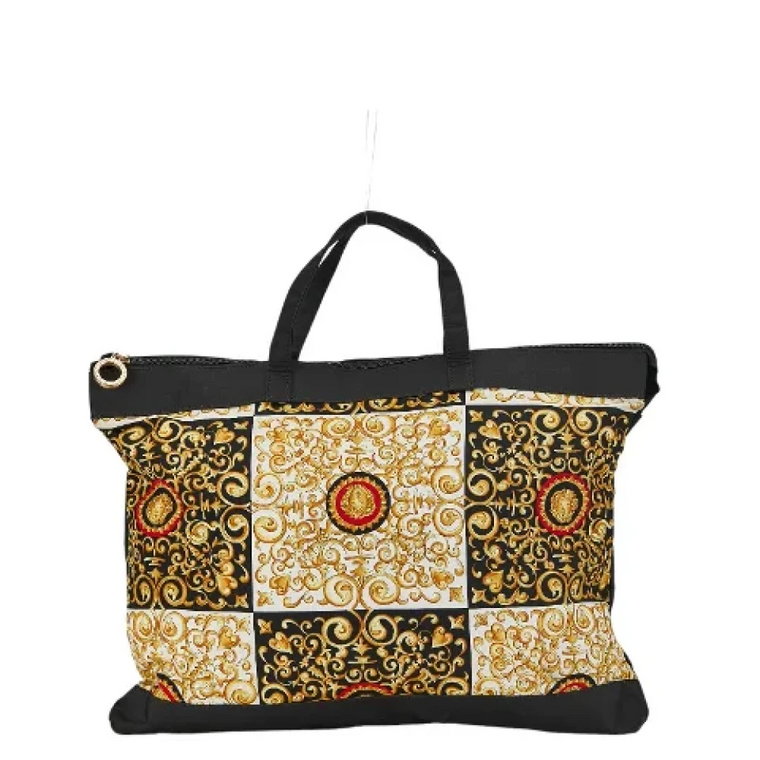 Pre-owned Canvas totes Versace Pre-owned