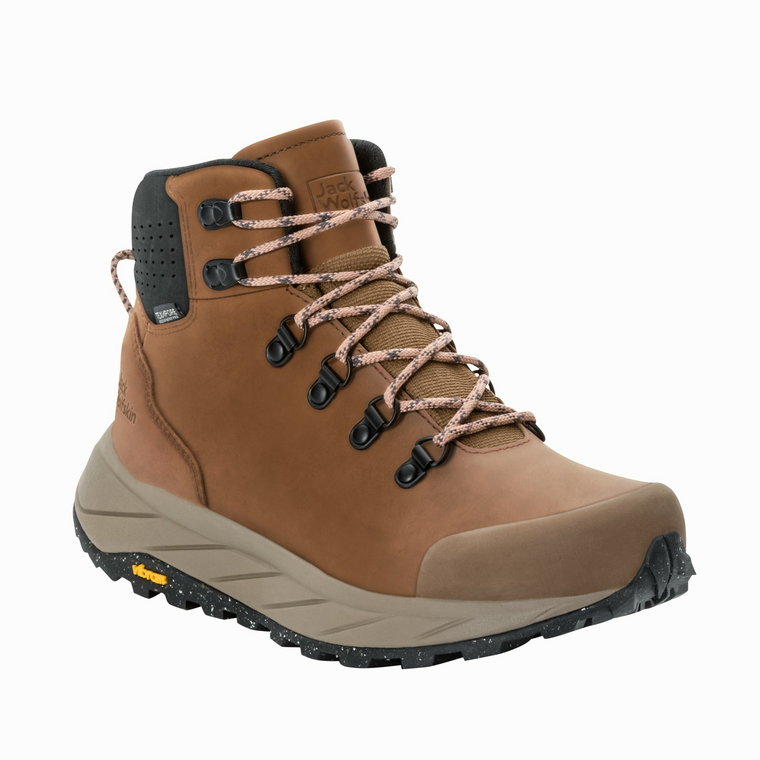 Damskie buty hikingowe Jack Wolfskin TERRAQUEST X TEXAPORE MID W fawn - 39