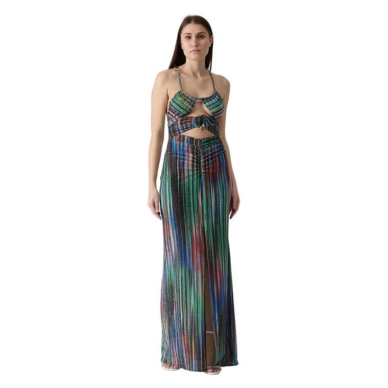 Sukienka Maxi z Lurexem Just Cavalli