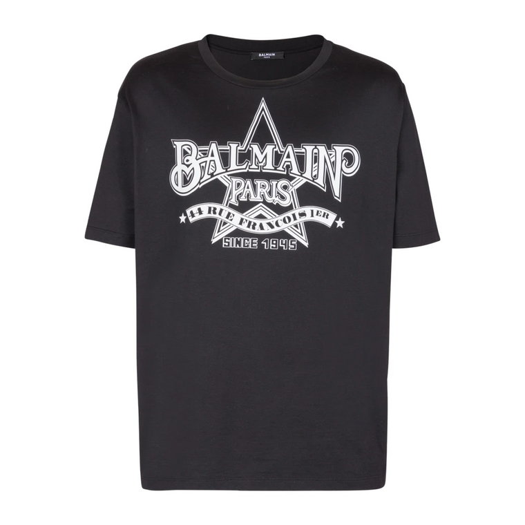 Koszulka z gwiazdą Balmain