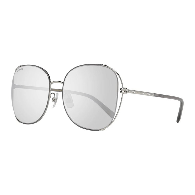 Gray Women Sunglasses Swarovski