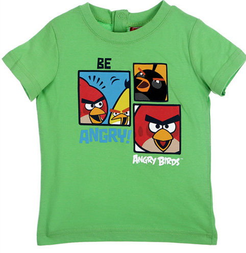 Koszulka niemowlęca Angry Birds, Go Angry!!! rozmiar 67 cm