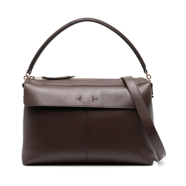 Brązowa torba T-Case Boston Tod's