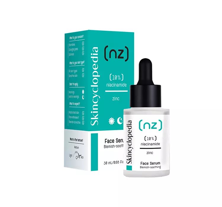 SKINCYCLOPEDIA SERUM DO TWARZY Z 10% NIACYNAMIDEM I 1% CYNKIEM 30ML