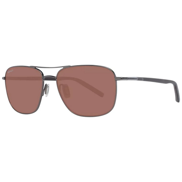 Gunmetal Aviator Okulary przeciwsłoneczne Serengeti