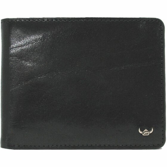 Golden Head Colorado RFID Protect Wallet Leather 12,5 cm schwarz