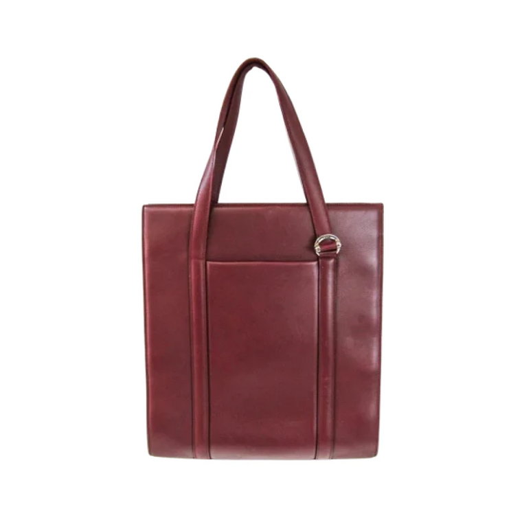 Pre-owned Leather totes Cartier Vintage