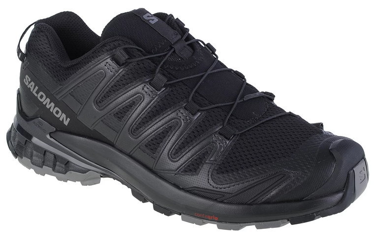 Salomon XA Pro 3D v9 472718, Męskie, Czarne, buty do biegania, przewiewna siateczka, rozmiar: 41 1/3