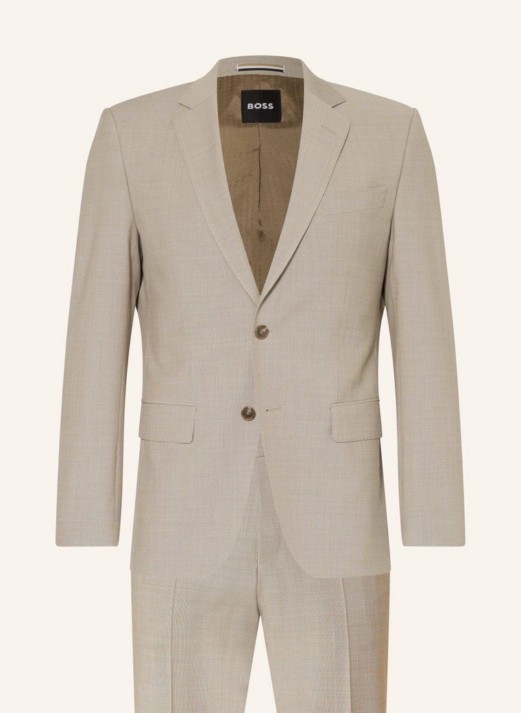 Boss Garnitur Huge Slim Fit beige