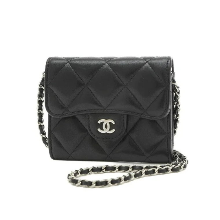 Pre-owned Leather wallets Chanel Vintage