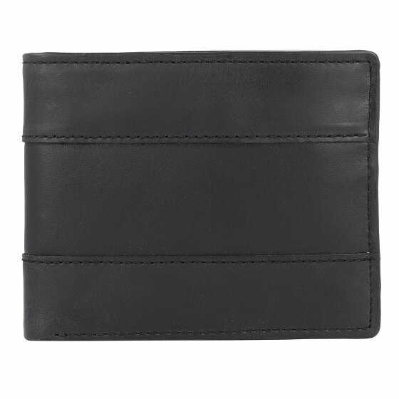 Fossil Everett Wallet Leather 11 cm black