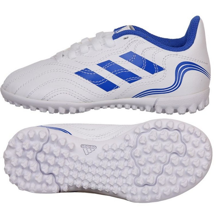 Buty piłkarskie adidas Copa Sense.4 Tf Jr GW7398 białe białe