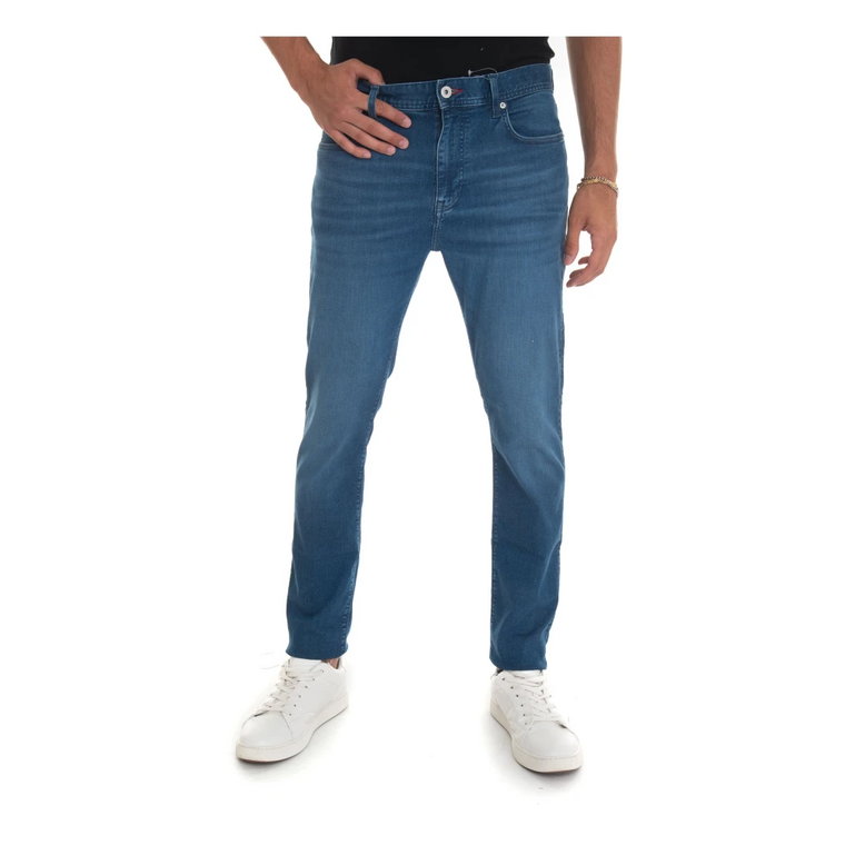 5 kieszeniowe jeansy z denimu Tommy Hilfiger