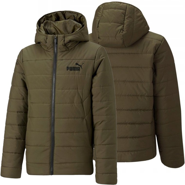 Puma kurtka dziecięca khaki Padded Jacket 670559 31 116