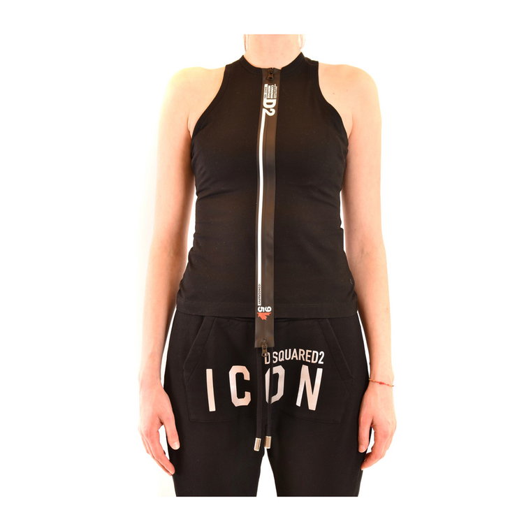 D2Line Full Zip Tank Top Dsquared2