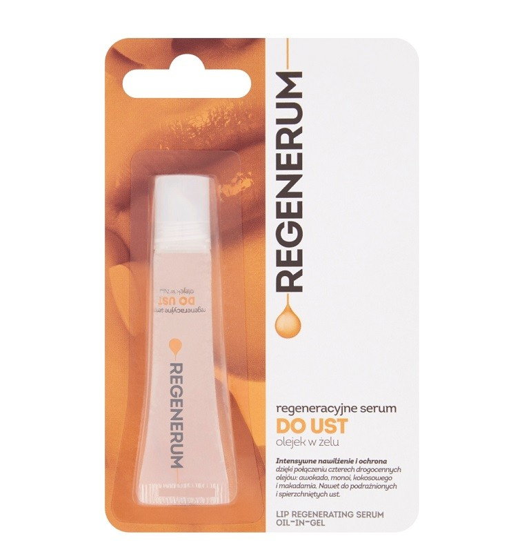 Regenerum - regeneracyjne serum do ust olejek w żelu 7g