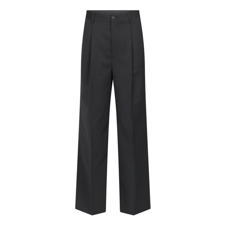 Klasyczne czarne spodnie garniturowe Han Kjøbenhavn