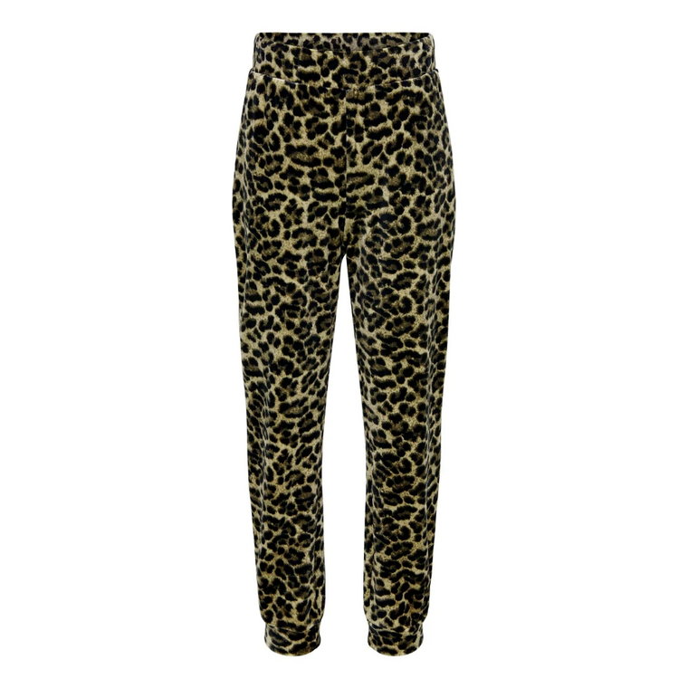Spodnie w leopardzie dla dzieci Only