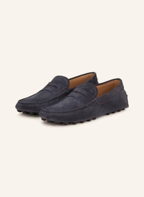 Tod's Mokasyny Gommino blau