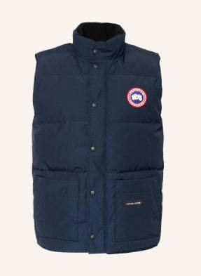 Canada Goose Kamizelka Puchowa Freestyle blau