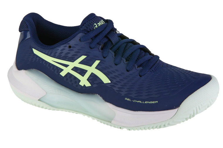 ASICS Gel-Challenger 14 Clay 1042A254-401, Damskie, Niebieskie, buty do tenisa, syntetyk, rozmiar: 37