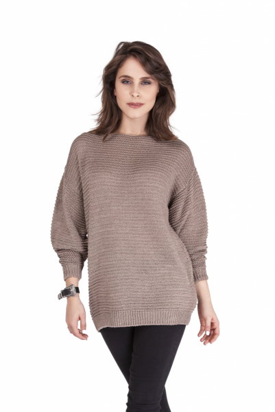 MKMSwetry Beatrix SWE 097 Mocca sweter damski