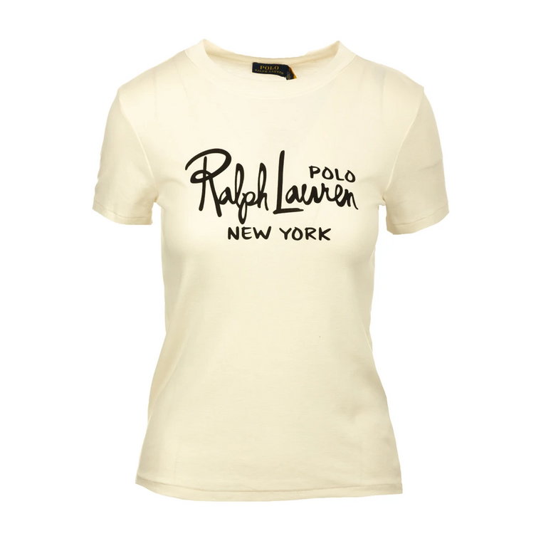 Luksusowy T-shirt dla Kobiet - Podnieś Swój Styl Ralph Lauren