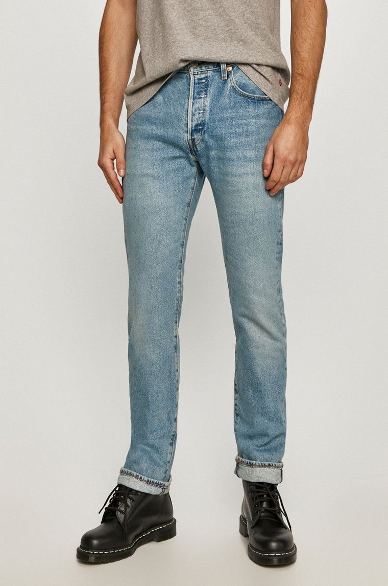 Levi's - Jeansy 501 00501.3108-MedIndigoF