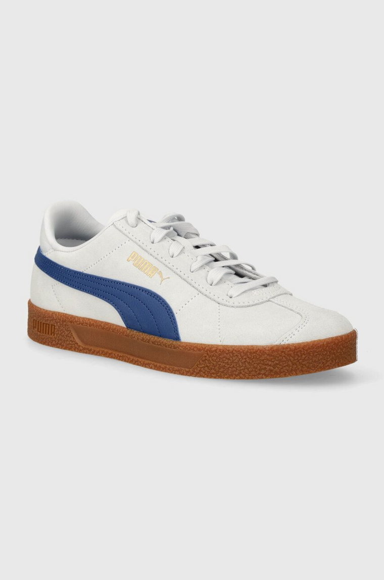 Puma sneakersy zamszowe Club kolor niebieski 381111