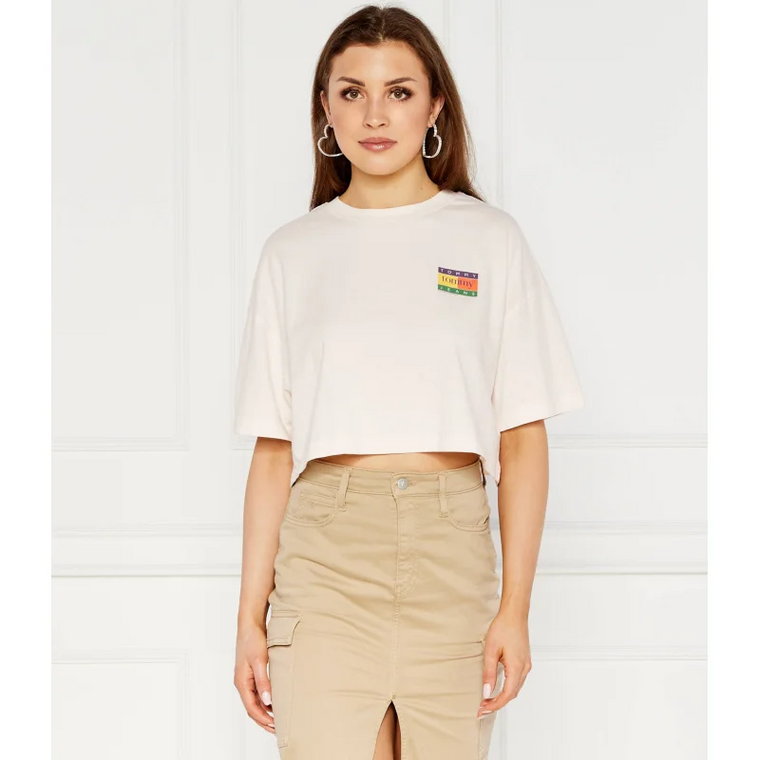 Tommy Jeans T-shirt summer flag | Cropped Fit