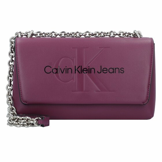 Calvin Klein Jeans SCULPTED Torba na ramię 24 cm amaranth
