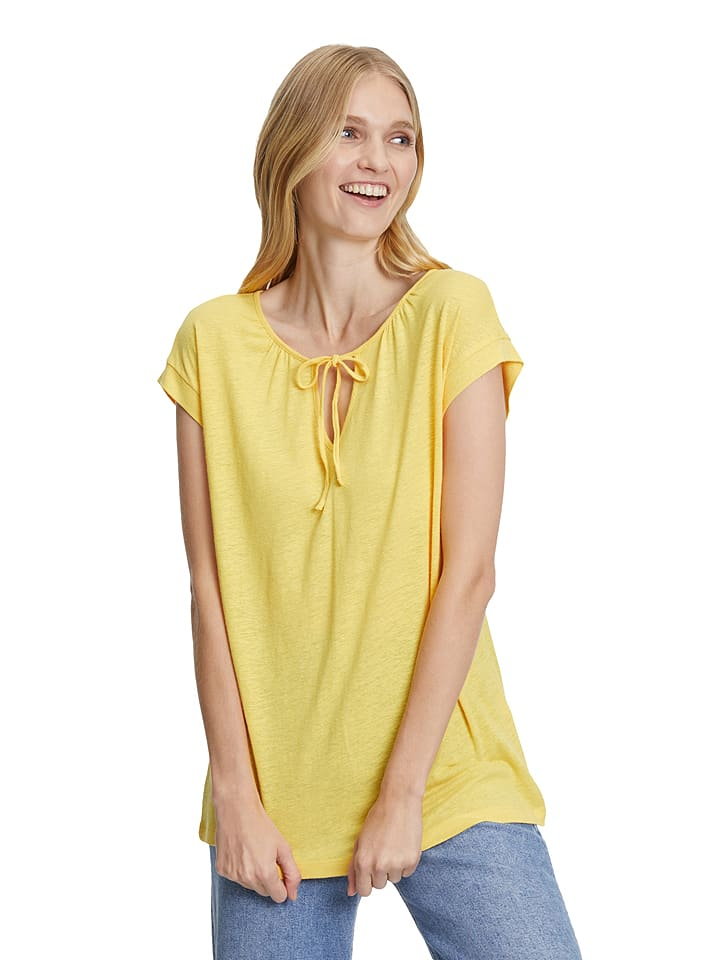 CARTOON Koszulka w kolorze żółtym