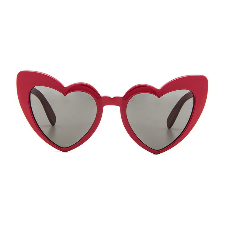 Stylowe okulary przeciwsłoneczne z unikalnym wzorem 3D Saint Laurent