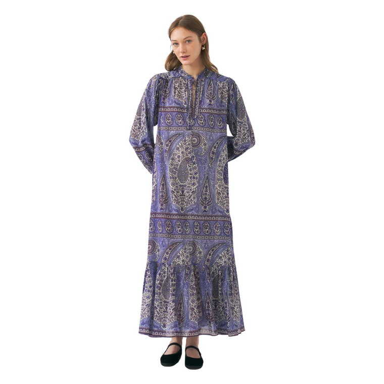 Sukienka z nadrukiem Tajar Antik Batik