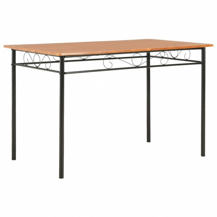 Stół jadalniany, brązowy, 120 x 70 x 75 cm, MDF kod: V-281402