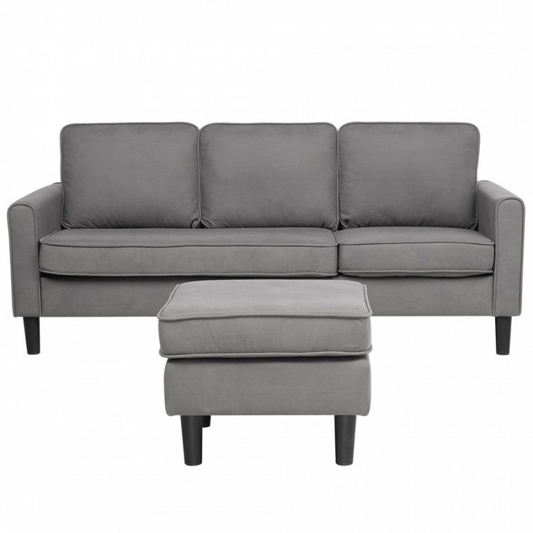 Sofa z otomaną  jasnoszara AVESTA kod: B154045