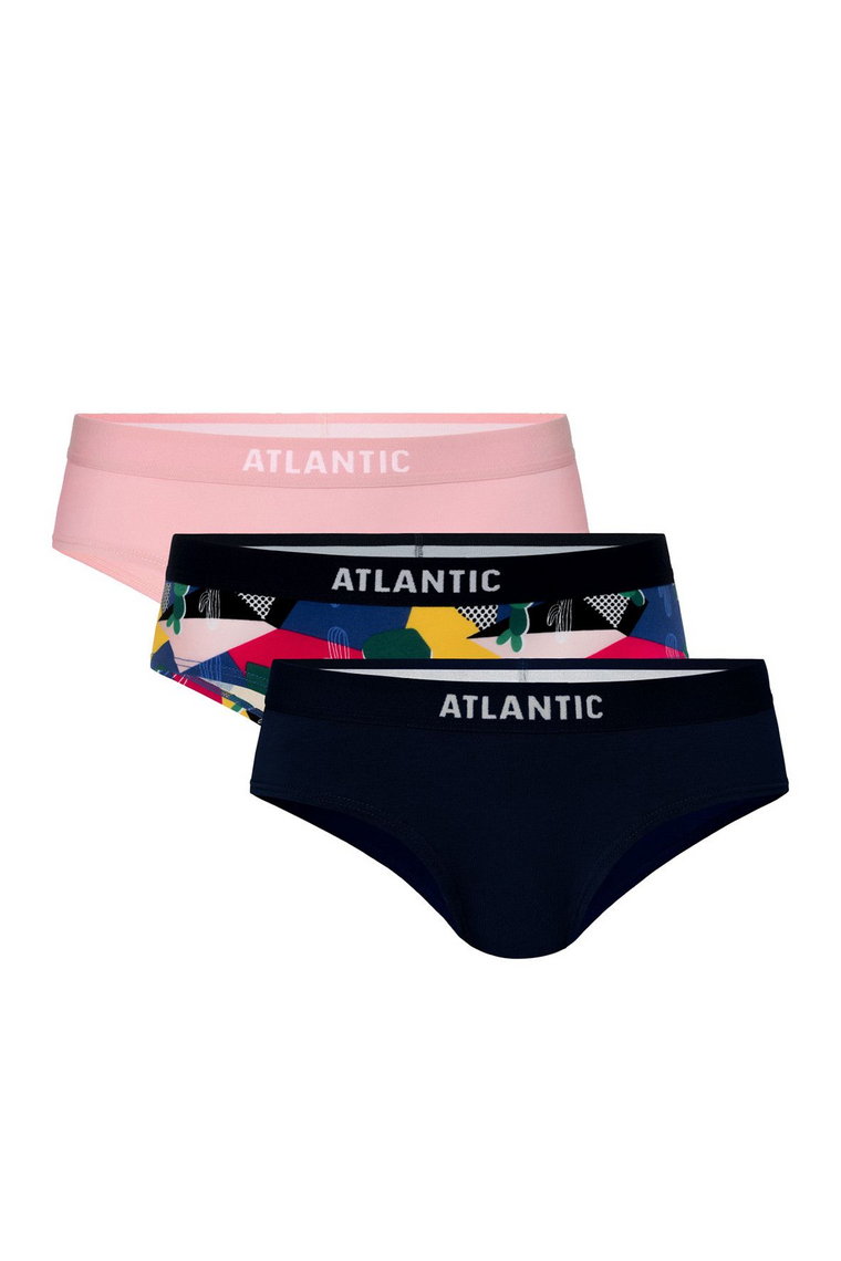 Figi damskie pół hipster Atlantic - 3szt