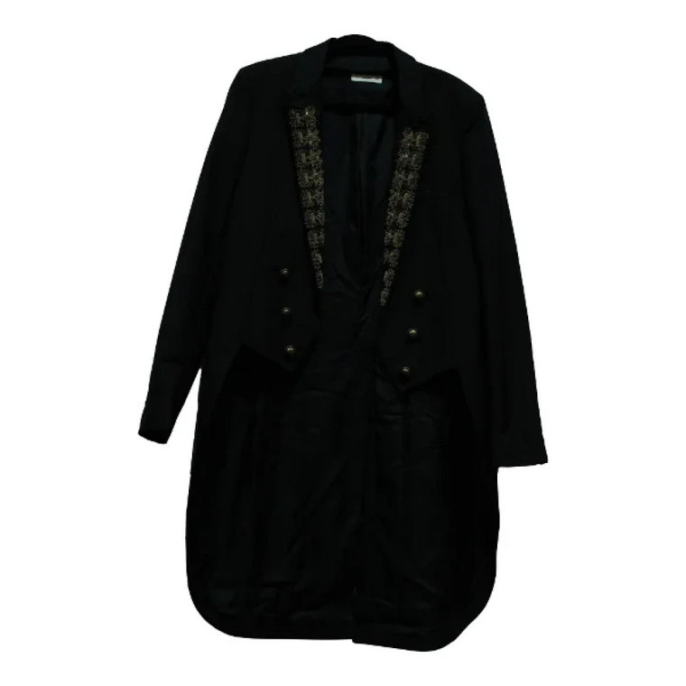 Pre-owned Wool outerwear Saint Laurent Vintage